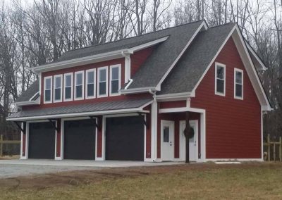 Unique Timber Contracting Custom Garage Build