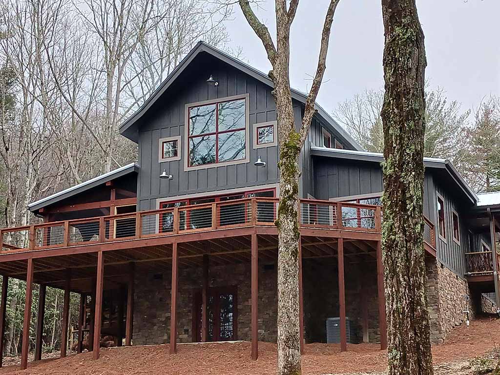 Unique Timber Contracting Custom Home Build